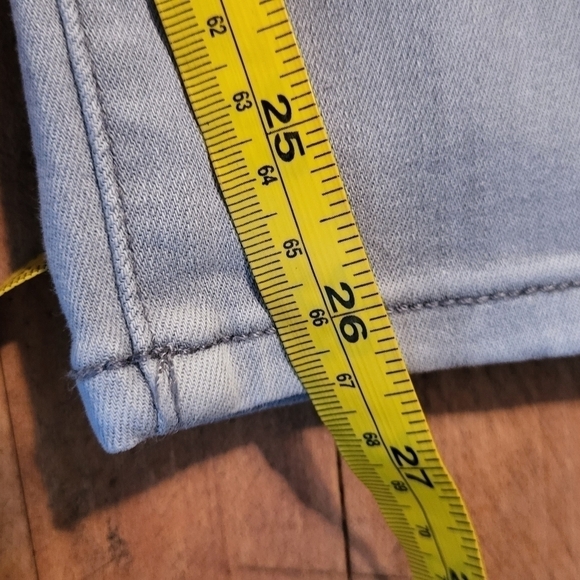 High-Rise Sailor Button Curvy Skinny Jeans Size 10S - Picture 12 of 15